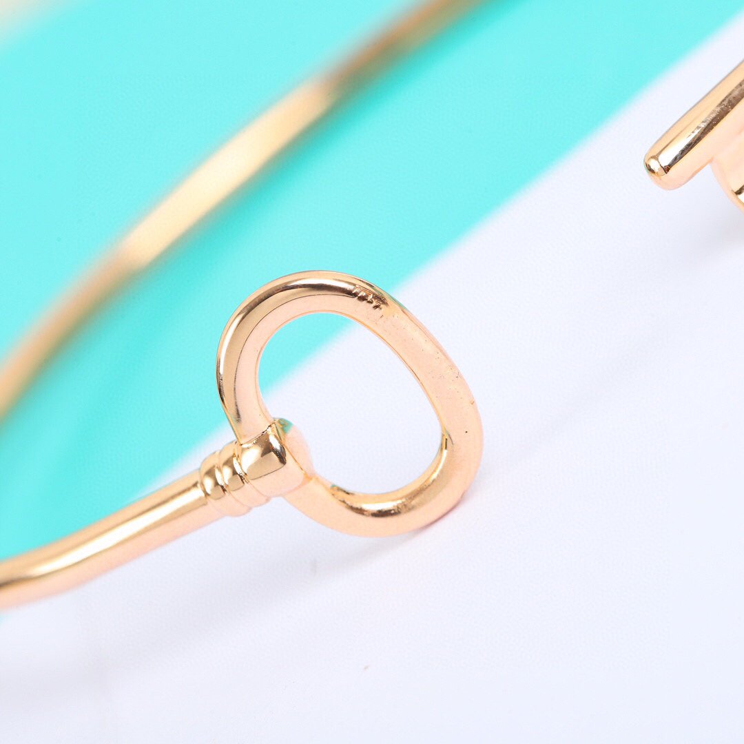 [Rose Tomorrow]KEY WIRE OVAL BRACELET