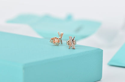 [Rose Tomorrow]ATLAS DIAMOND STUD EARRINGS