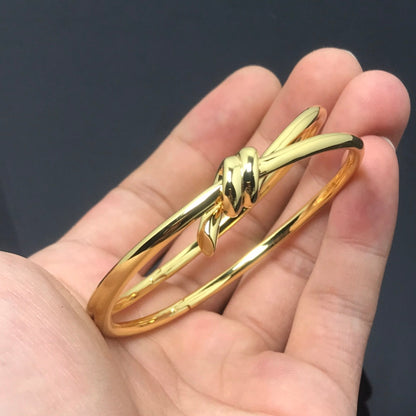 [Rose Tomorrow]KNOT DOUBLE ROWS BRACELET