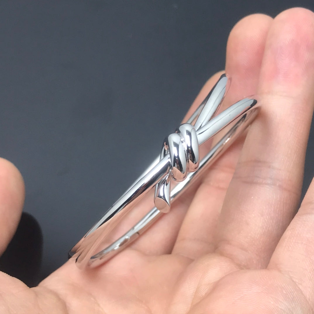 [Rose Tomorrow]KNOT DOUBLE ROWS BRACELET