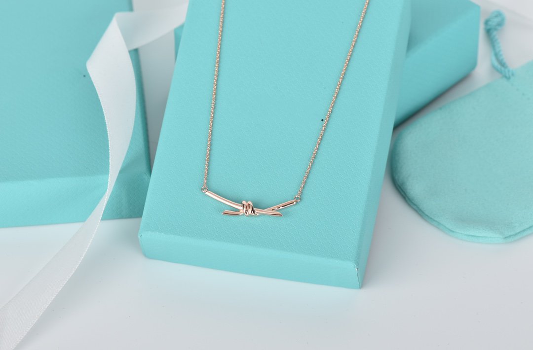 [Rose Tomorrow]KNOT NECKLACE