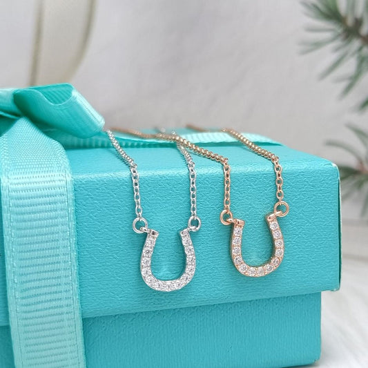 [Rose Tomorrow]U PEDANT DIAMOND NECKLACE