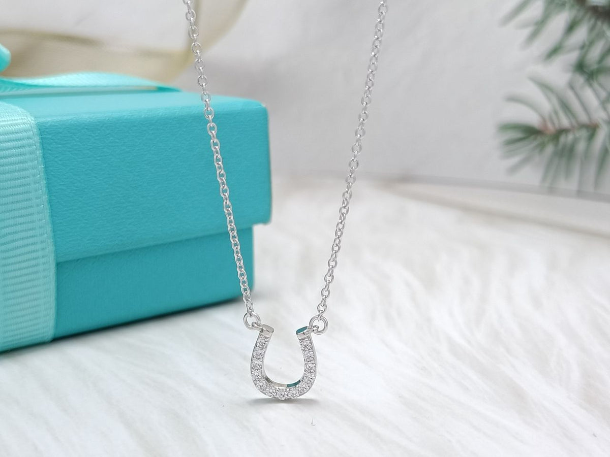 [Rose Tomorrow]U PEDANT DIAMOND NECKLACE