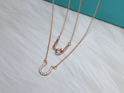 [Rose Tomorrow]U PEDANT DIAMOND NECKLACE
