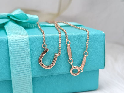 [Rose Tomorrow]U PEDANT DIAMOND NECKLACE