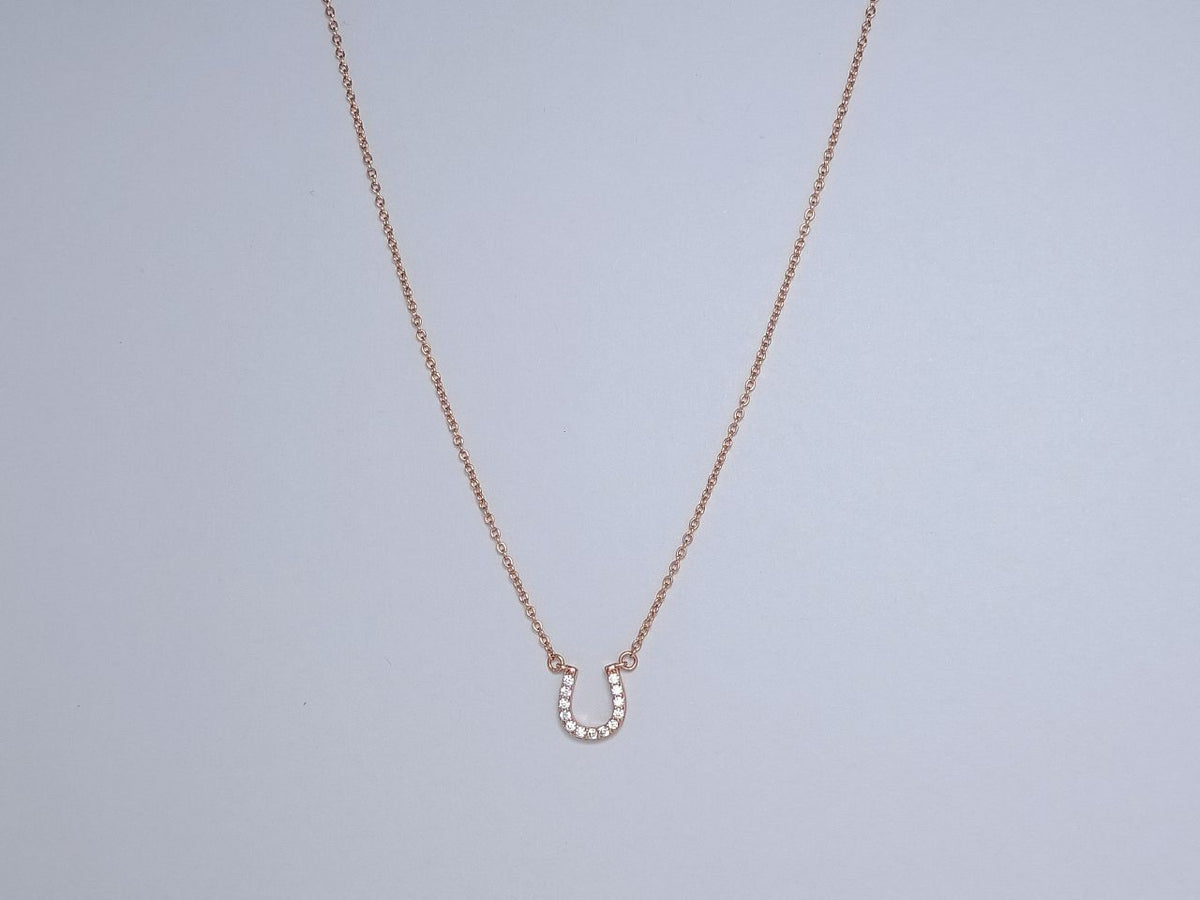 [Rose Tomorrow]U PEDANT DIAMOND NECKLACE