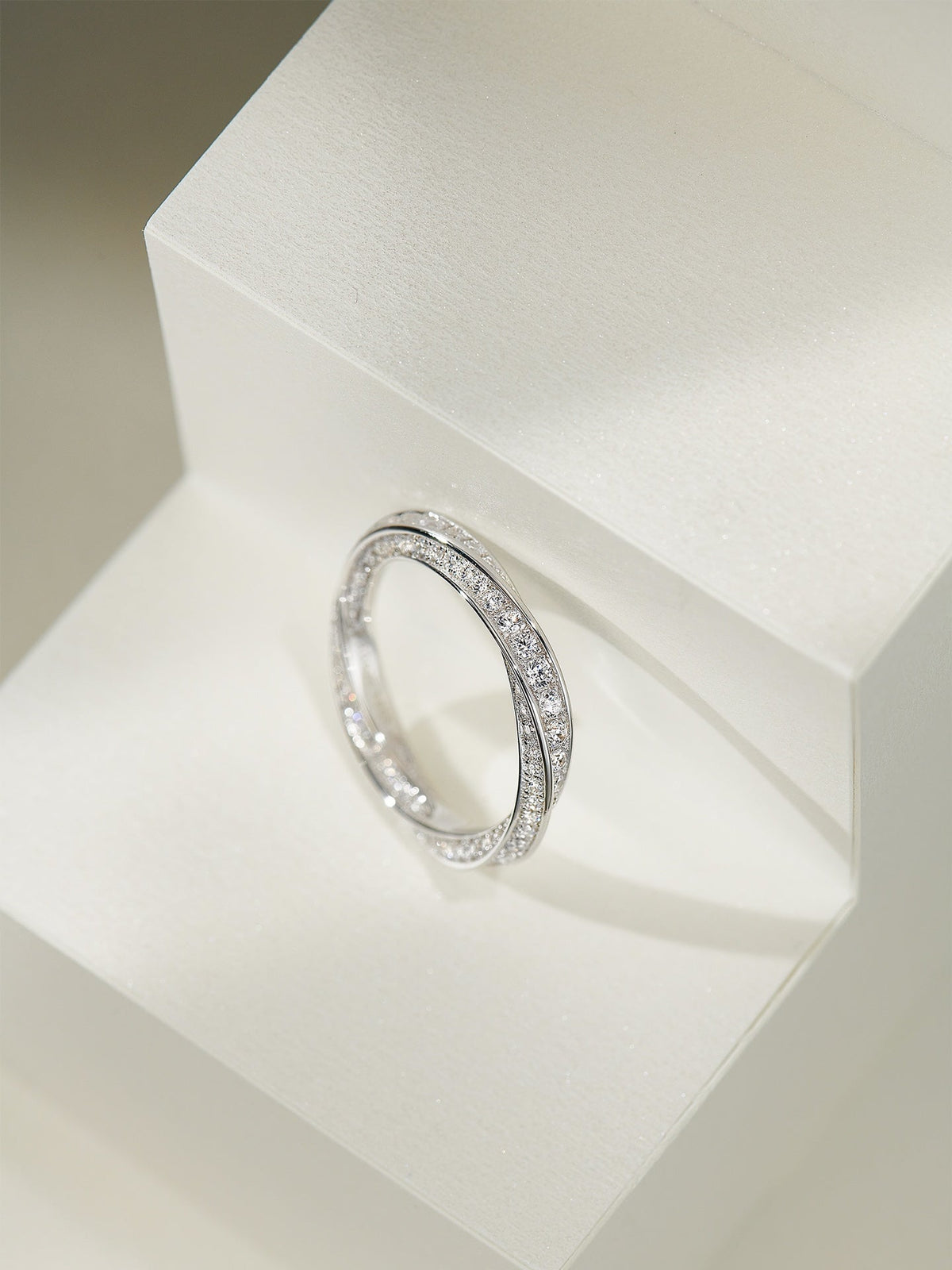[Rose Tomorrow]SPIRAL DIAMOND RING