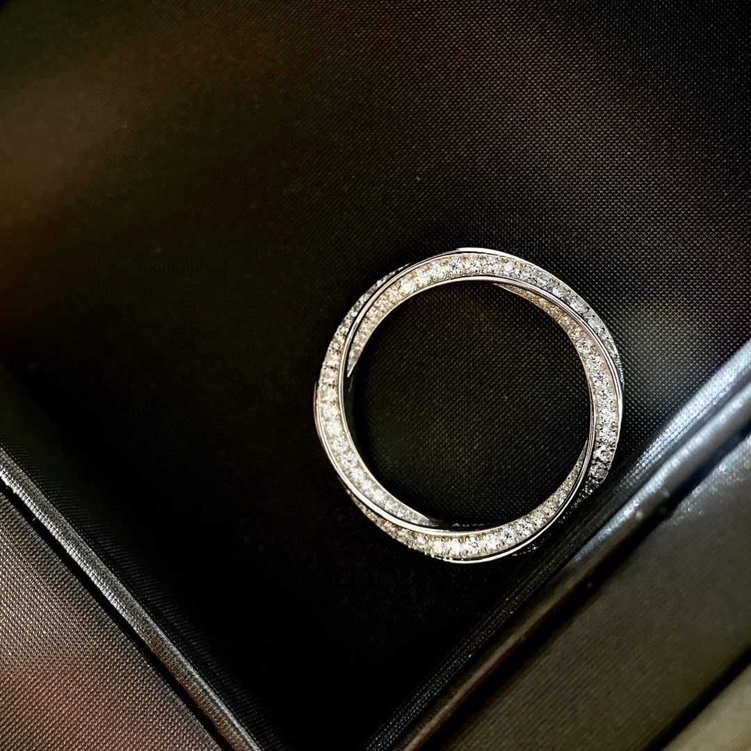 [Rose Tomorrow]SPIRAL DIAMOND RING