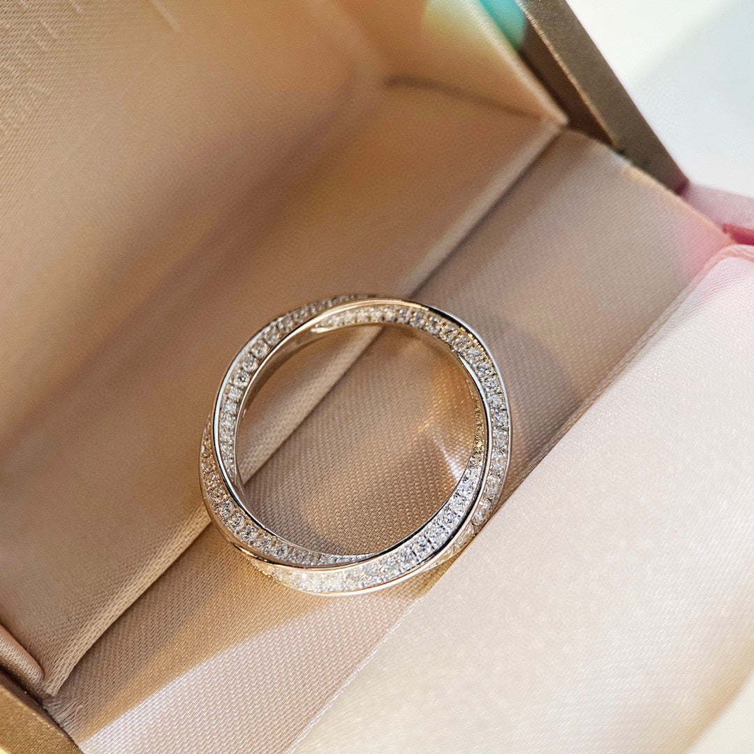 [Rose Tomorrow]SPIRAL DIAMOND RING