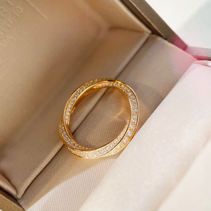 [Rose Tomorrow]SPIRAL DIAMOND RING