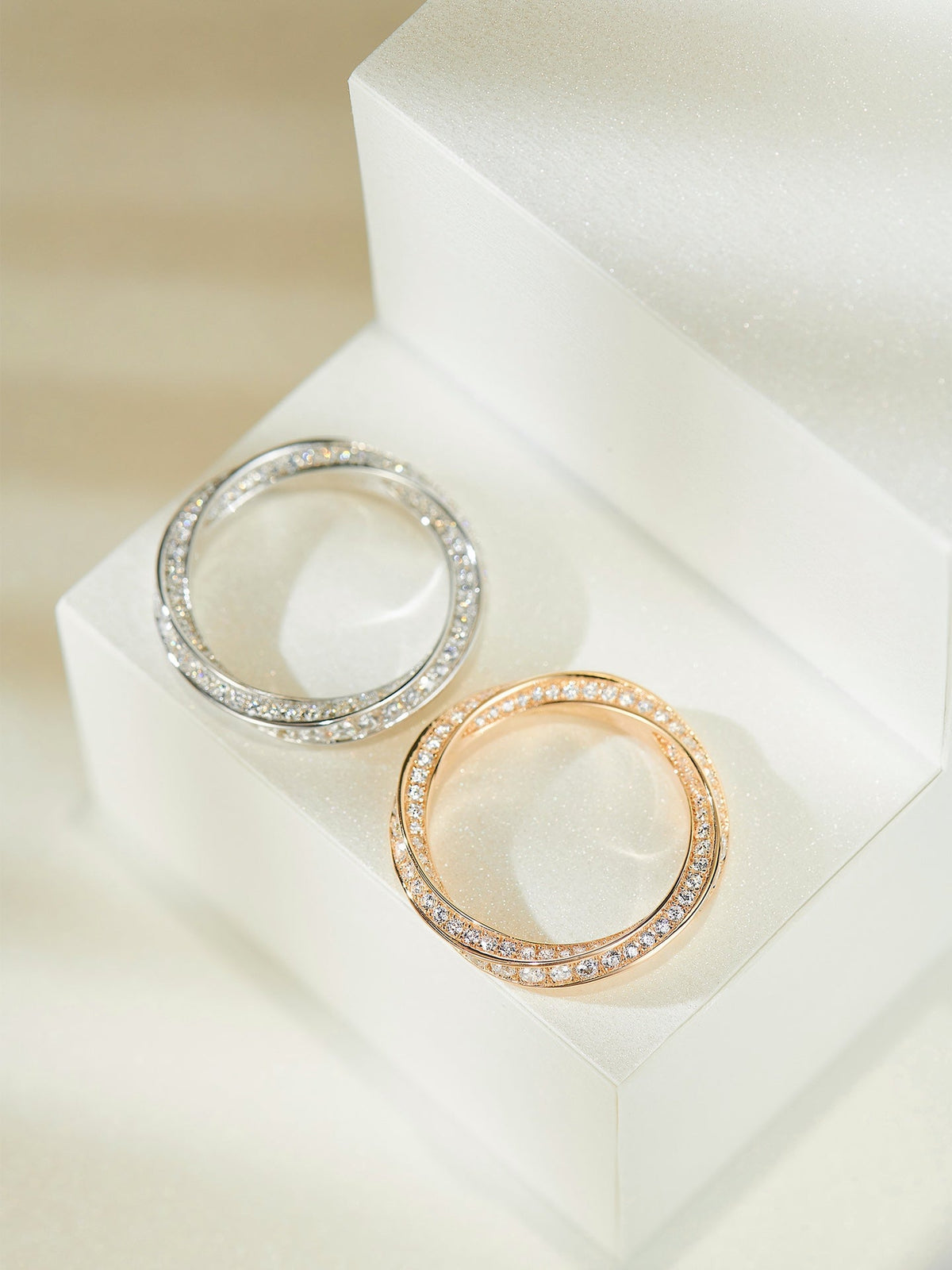 [Rose Tomorrow]SPIRAL DIAMOND RING