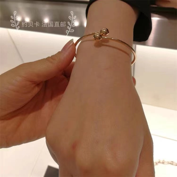 [Rose Tomorrow]CITY HARDWEAR BALL BYPASS BRACELET