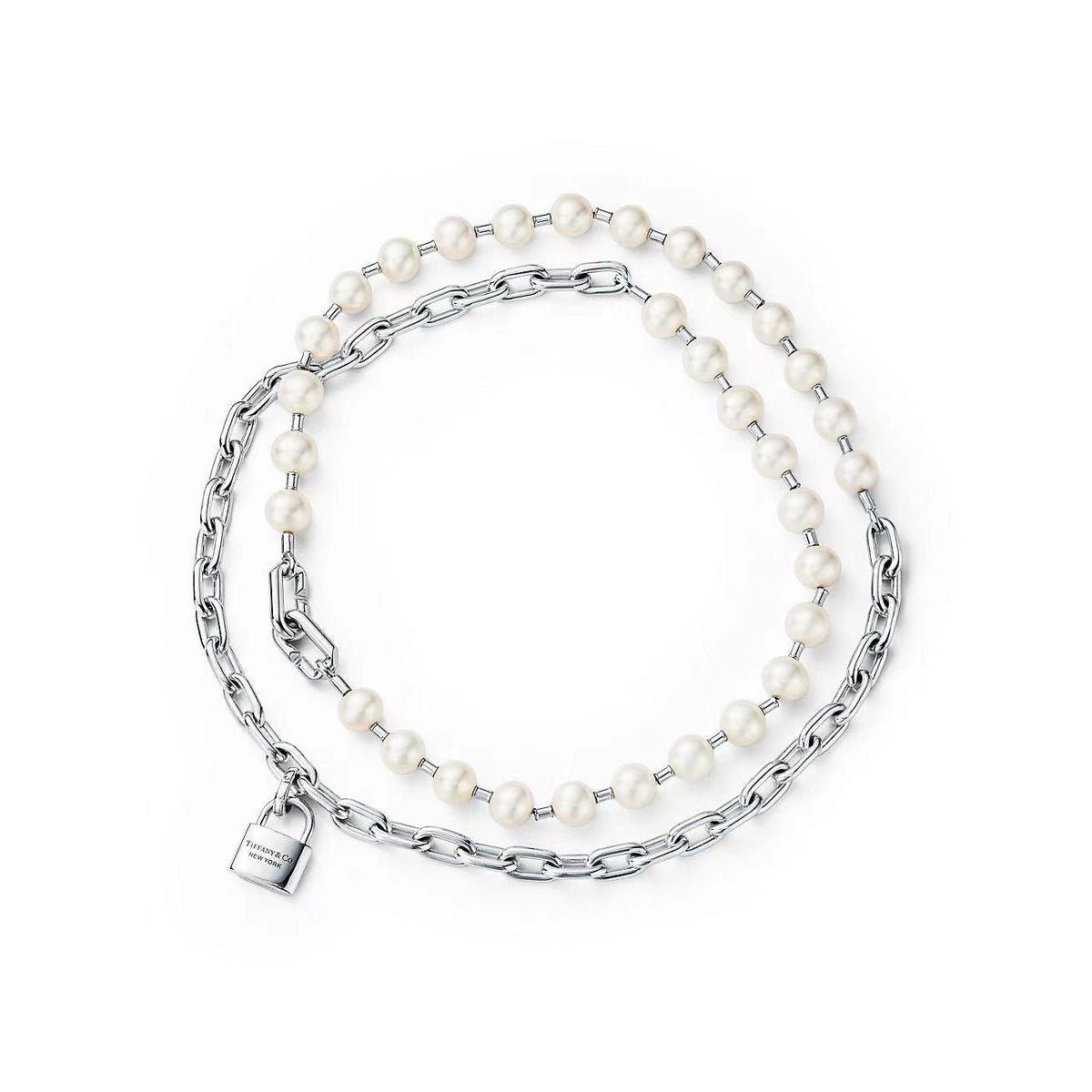 [Rose Tomorrow]HARDWEAR PEARL WRAP NECKLACE