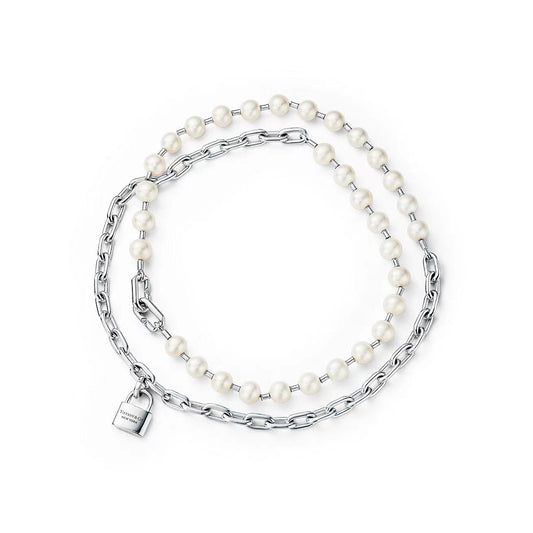 [Rose Tomorrow]HARDWEAR PEARL WRAP NECKLACE