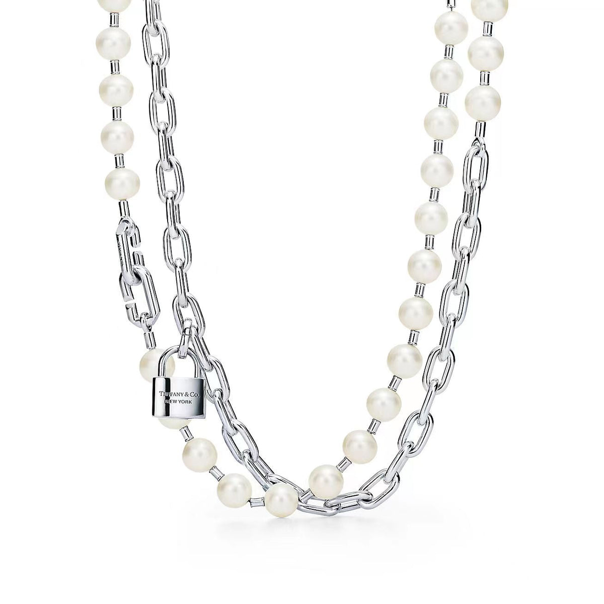 [Rose Tomorrow]HARDWEAR PEARL WRAP NECKLACE