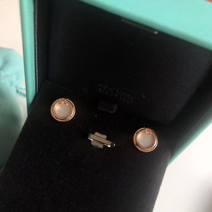 [Rose Tomorrow]PEARL CIRCLE EARRINGS MOTHER