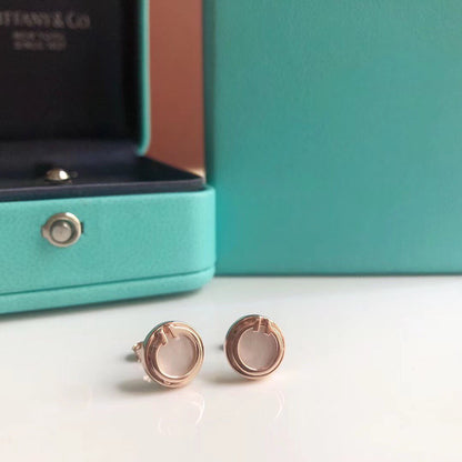 [Rose Tomorrow]PEARL CIRCLE EARRINGS MOTHER