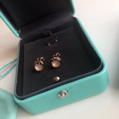 [Rose Tomorrow]PEARL CIRCLE EARRINGS MOTHER