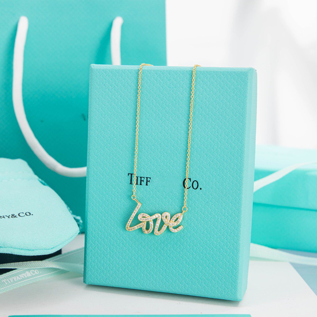[Rose Tomorrow]PALOMA S GRAFFITI LOVE NECKLACE DIAMOND