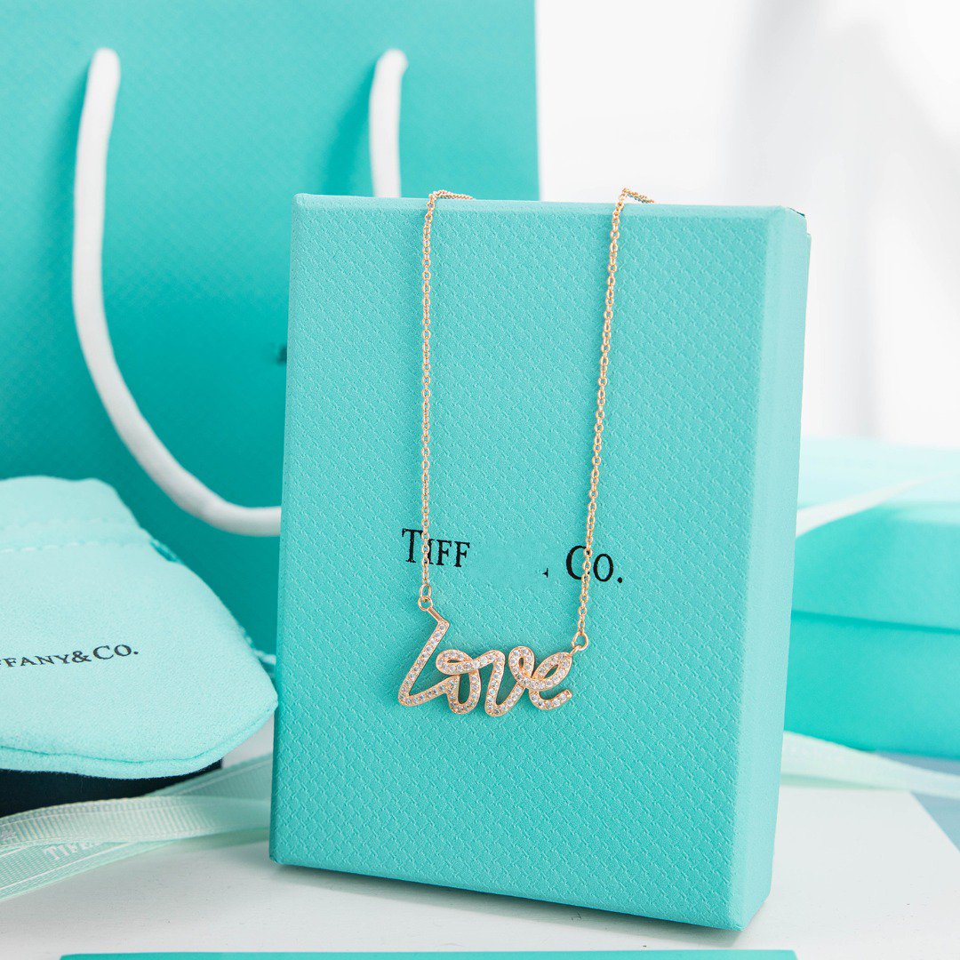 [Rose Tomorrow]PALOMA S GRAFFITI LOVE NECKLACE DIAMOND
