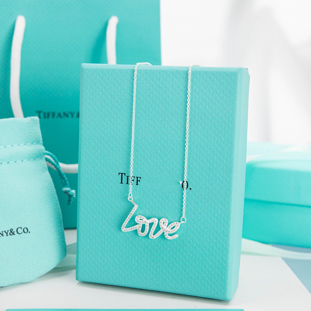 [Rose Tomorrow]PALOMA S GRAFFITI LOVE NECKLACE DIAMOND