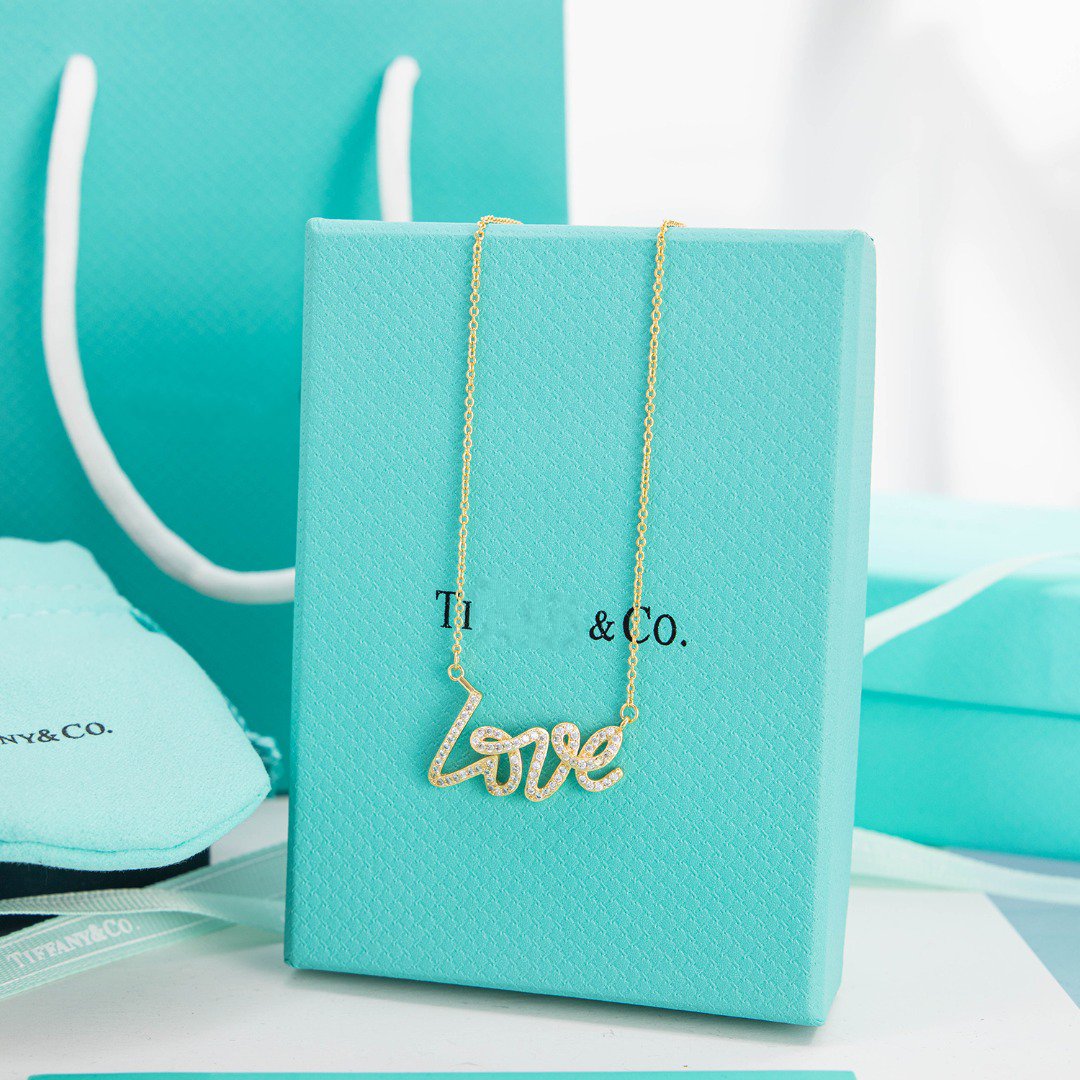 [Rose Tomorrow]PALOMA S GRAFFITI LOVE NECKLACE DIAMOND