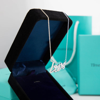 [Rose Tomorrow]PALOMA S GRAFFITI LOVE NECKLACE DIAMOND