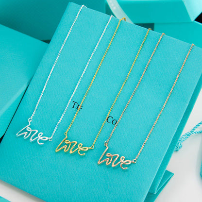 [Rose Tomorrow]PALOMA S GRAFFITI LOVE NECKLACE