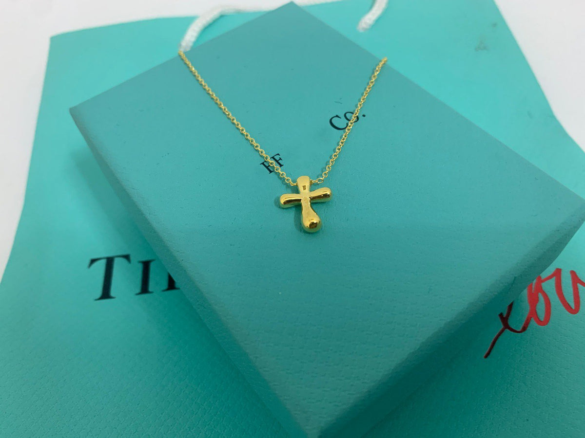 [Rose Tomorrow]CROSS PENDANT MINI BARE CROSS NECKLACE