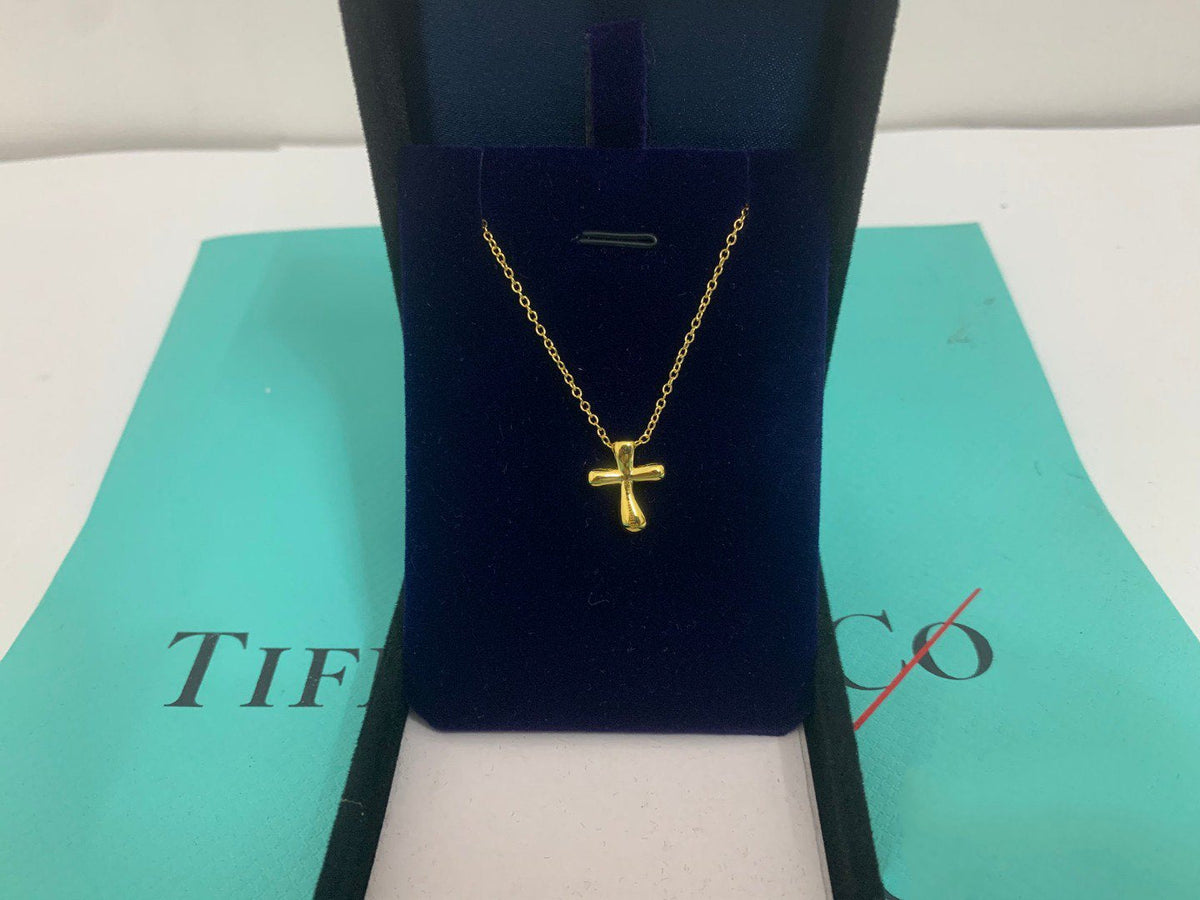 [Rose Tomorrow]CROSS PENDANT MINI BARE CROSS NECKLACE
