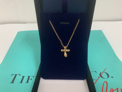 [Rose Tomorrow]CROSS PENDANT MINI BARE CROSS NECKLACE