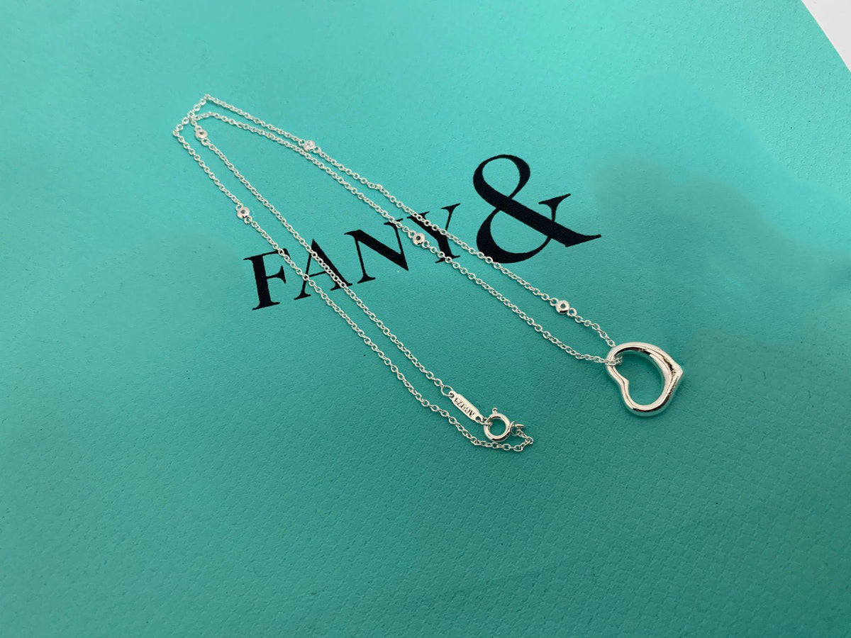 [Rose Tomorrow]HEART NECKLACE PENDANT STERLING