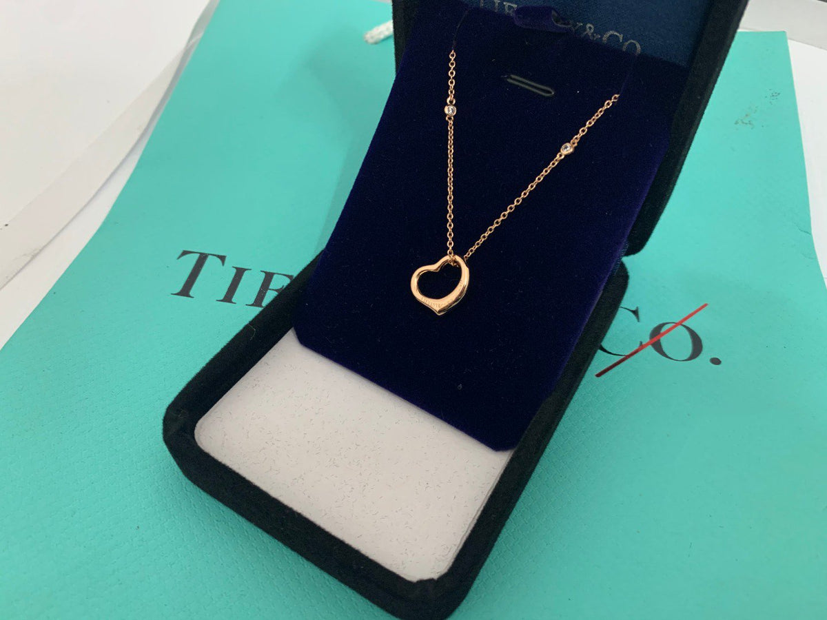 [Rose Tomorrow]HEART NECKLACE PENDANT STERLING