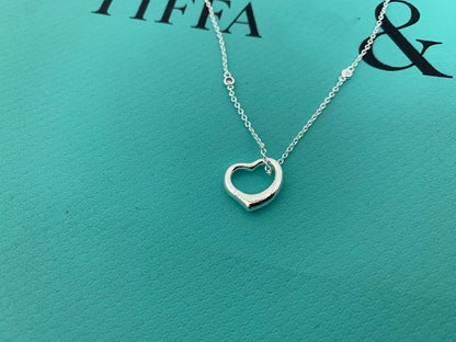 [Rose Tomorrow]HEART NECKLACE PENDANT STERLING