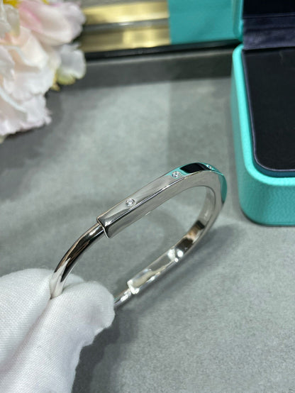 [Rose Tomorrow]LOCK BRACELET 8 DIAMOND