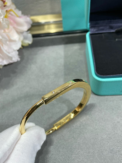 [Rose Tomorrow]LOCK BRACELET 8 DIAMOND