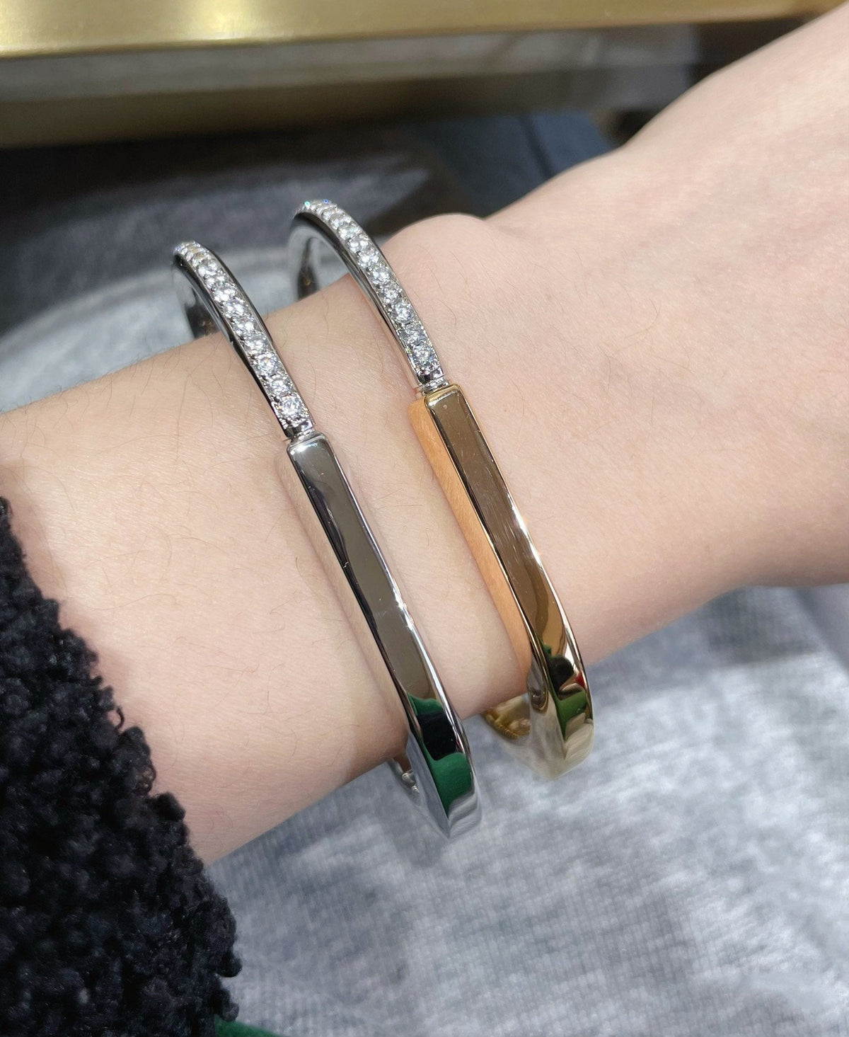 [Rose Tomorrow]LOCK BRACELET DIAMOND