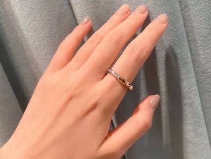 [Rose Tomorrow]LOCK DIAMOND RING