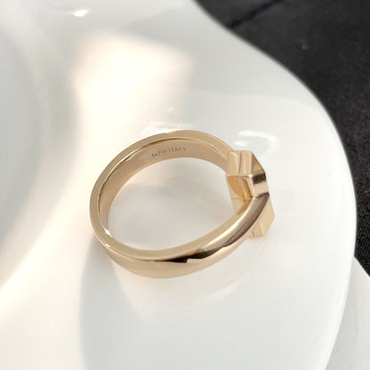 [Rose Tomorrow]T WIDE DIAMOND RING