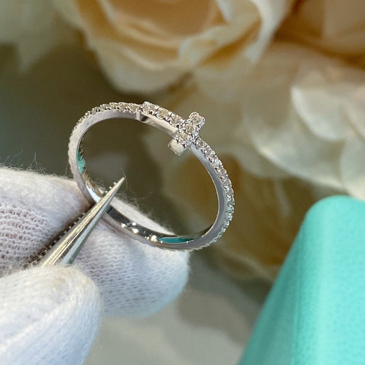 [Rose Tomorrow]T SMALL RING DIAMOND SILVER