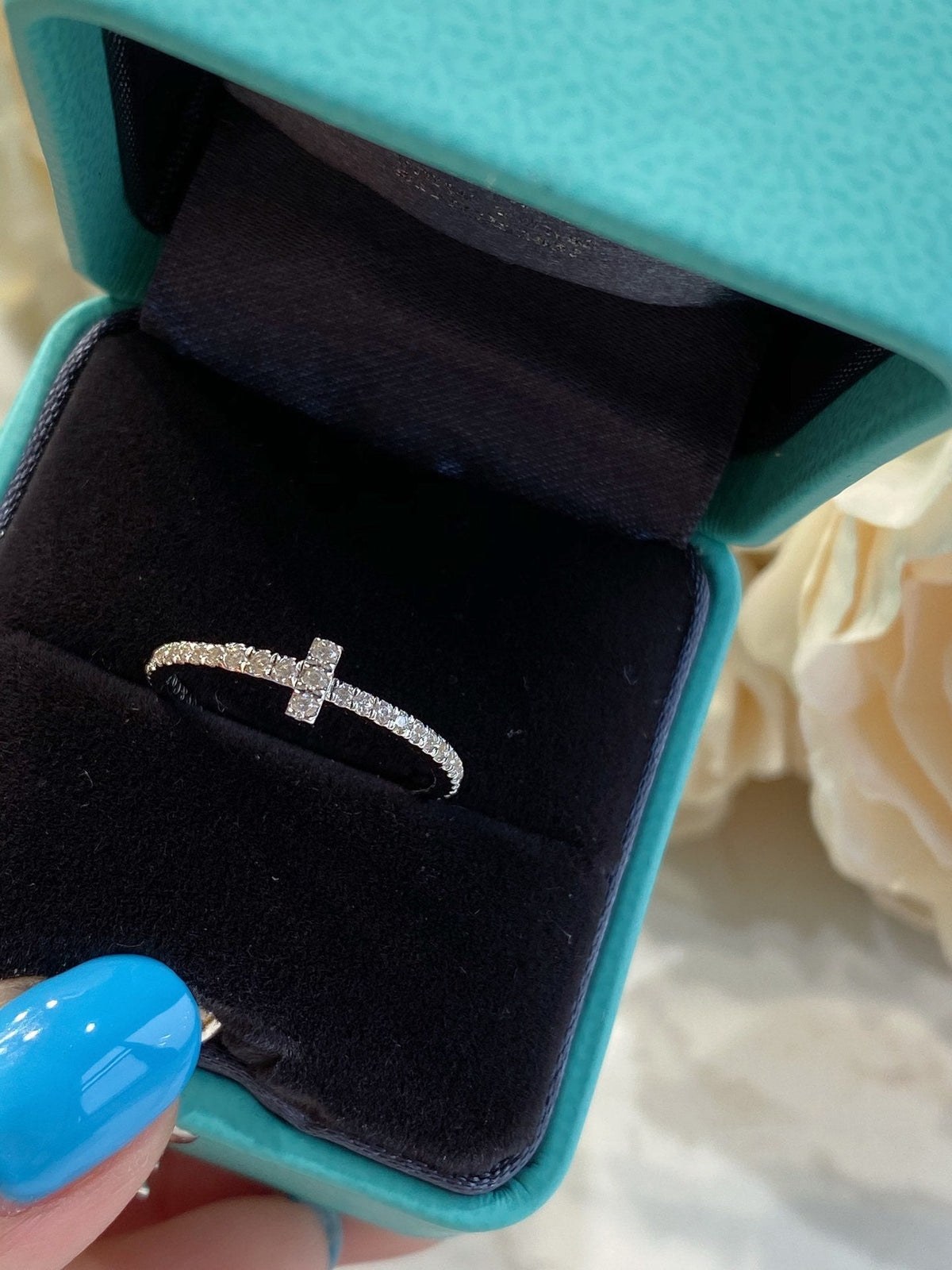 [Rose Tomorrow]T SMALL RING DIAMOND SILVER