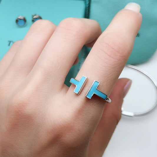 [Rose Tomorrow]T SMALL TURQUOISE SILVER RING