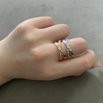 [Rose Tomorrow]ATLAS X DIAMOND RING