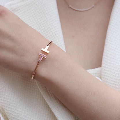 [Rose Tomorrow]T PINK GOLD PINK DIAMOND BRACELET