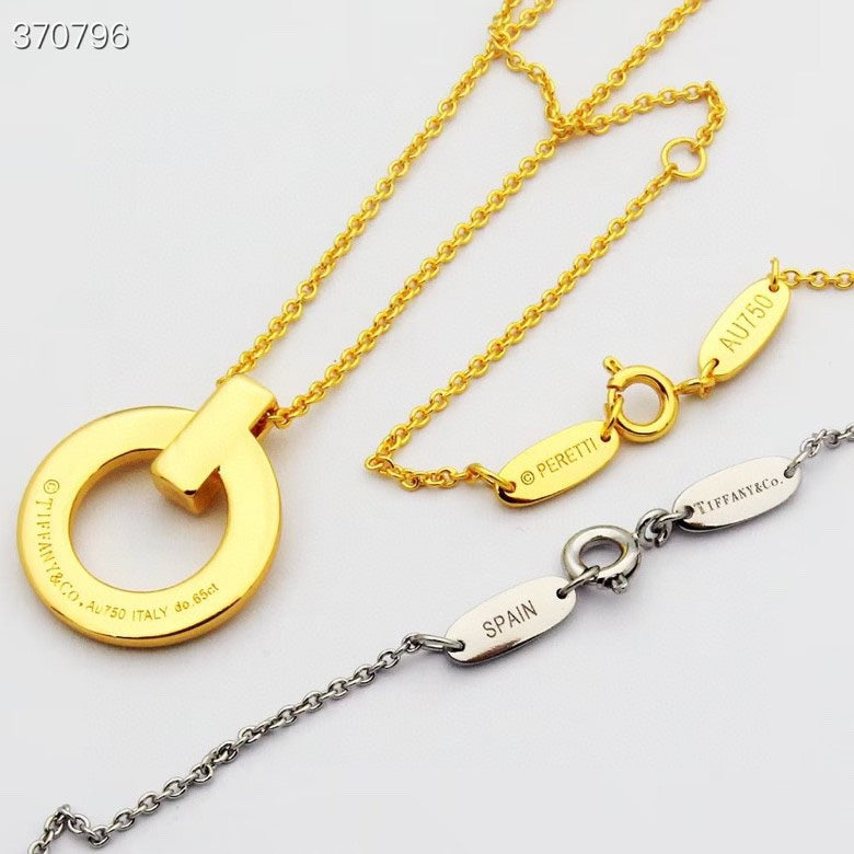[Rose Tomorrow]T1 CIRCLE MEDIUM NECKLACE