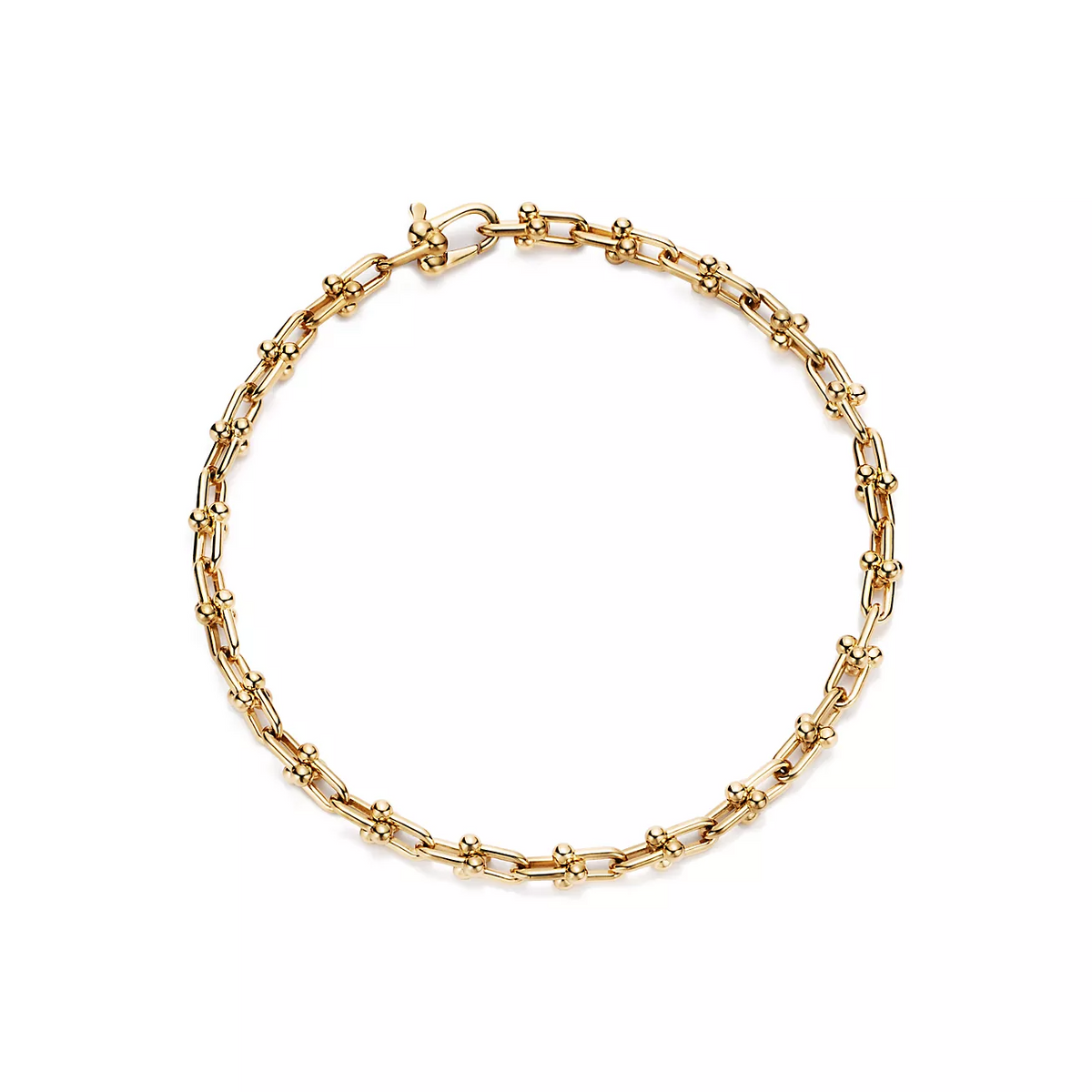 [Rose Tomorrow]HARDWEAR MICRO LINK 44 MOTIF GOLD BRACELET