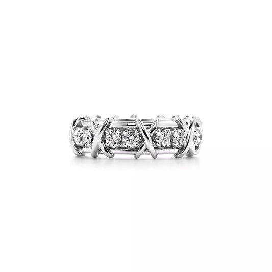 [Rose Tomorrow]SIXTEEN STONE SILVER RING