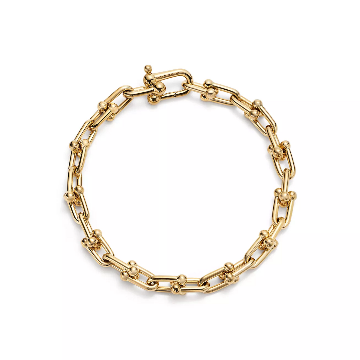 [Rose Tomorrow]HARDWEAR SMALL LINK 26 MOTIF GOLD BRACELET