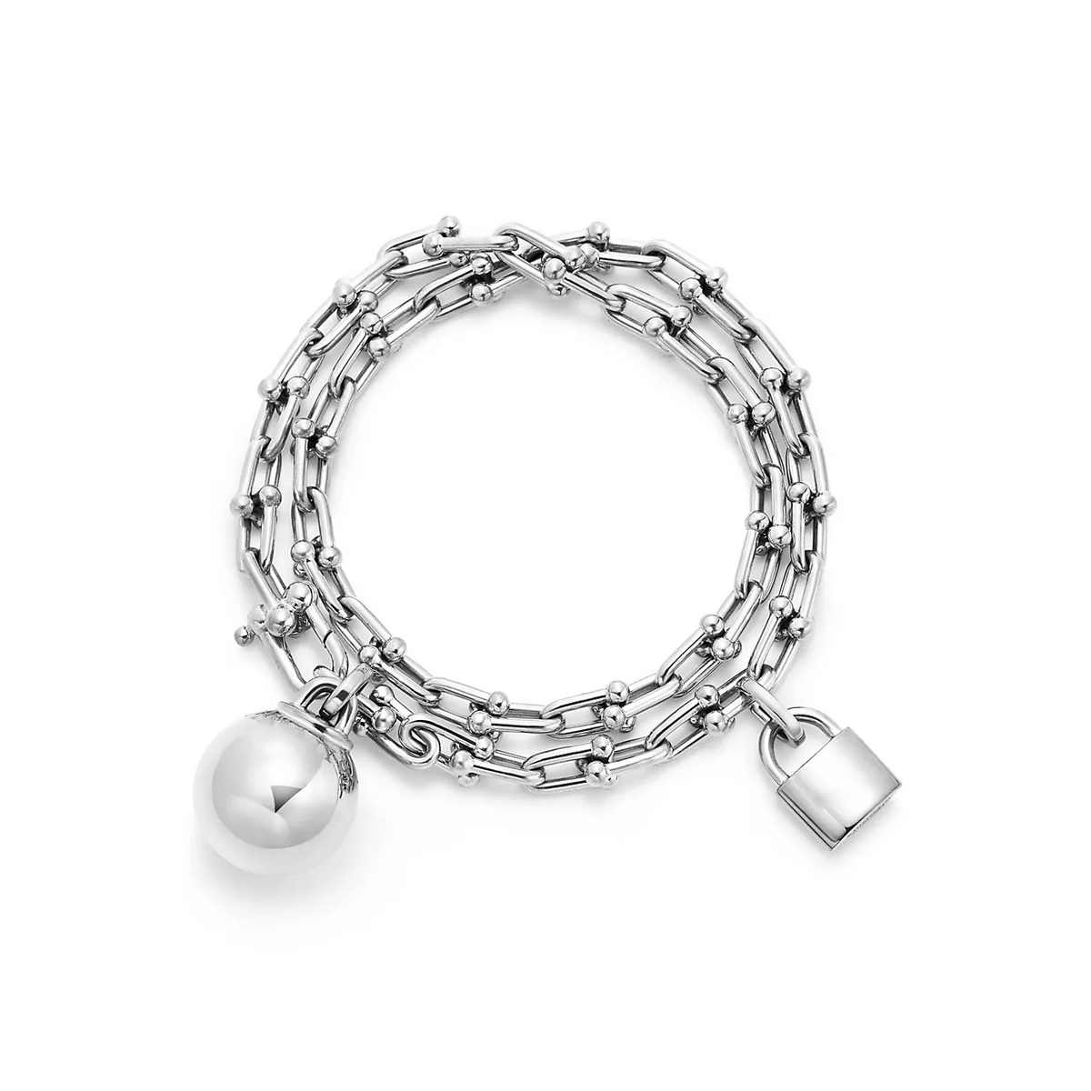 [Rose Tomorrow]HARDWEAR SMALL WRAP SILVER BRACELET