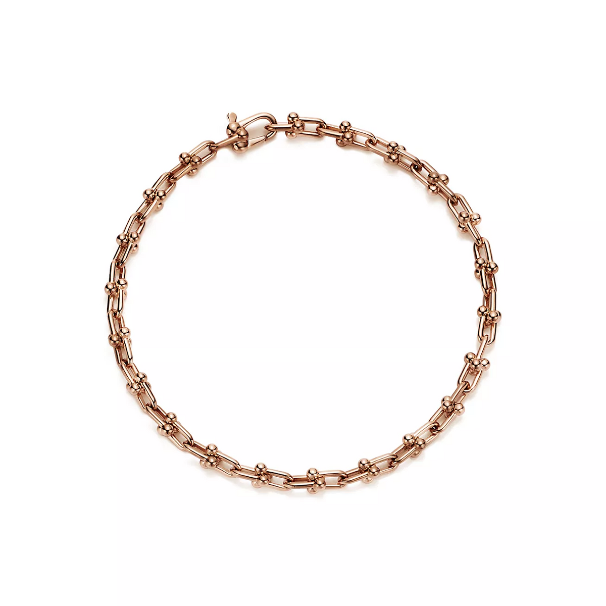 [Rose Tomorrow]HARDWEAR MICRO LINK 44 MOTIF PINK GOLD BRACELET
